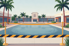 Muere hombre en Mérida por probable ameba "comecerebros"; cierran lago artificial de plaza La Isla