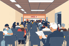 Zoé Robledo admite que 6% de las recetas no se surte completo en el IMSS, en medio de protestas por desabasto